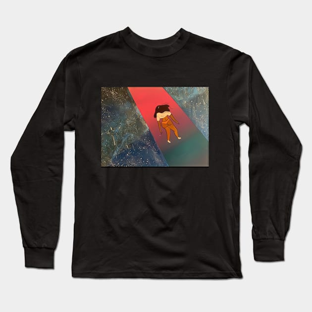 Astronomical Long Sleeve T-Shirt by Delphinee Designs